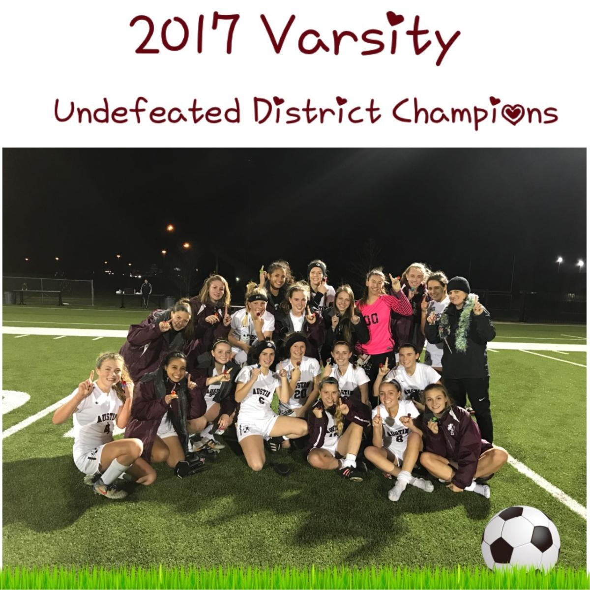 Varsity Wins District Title
