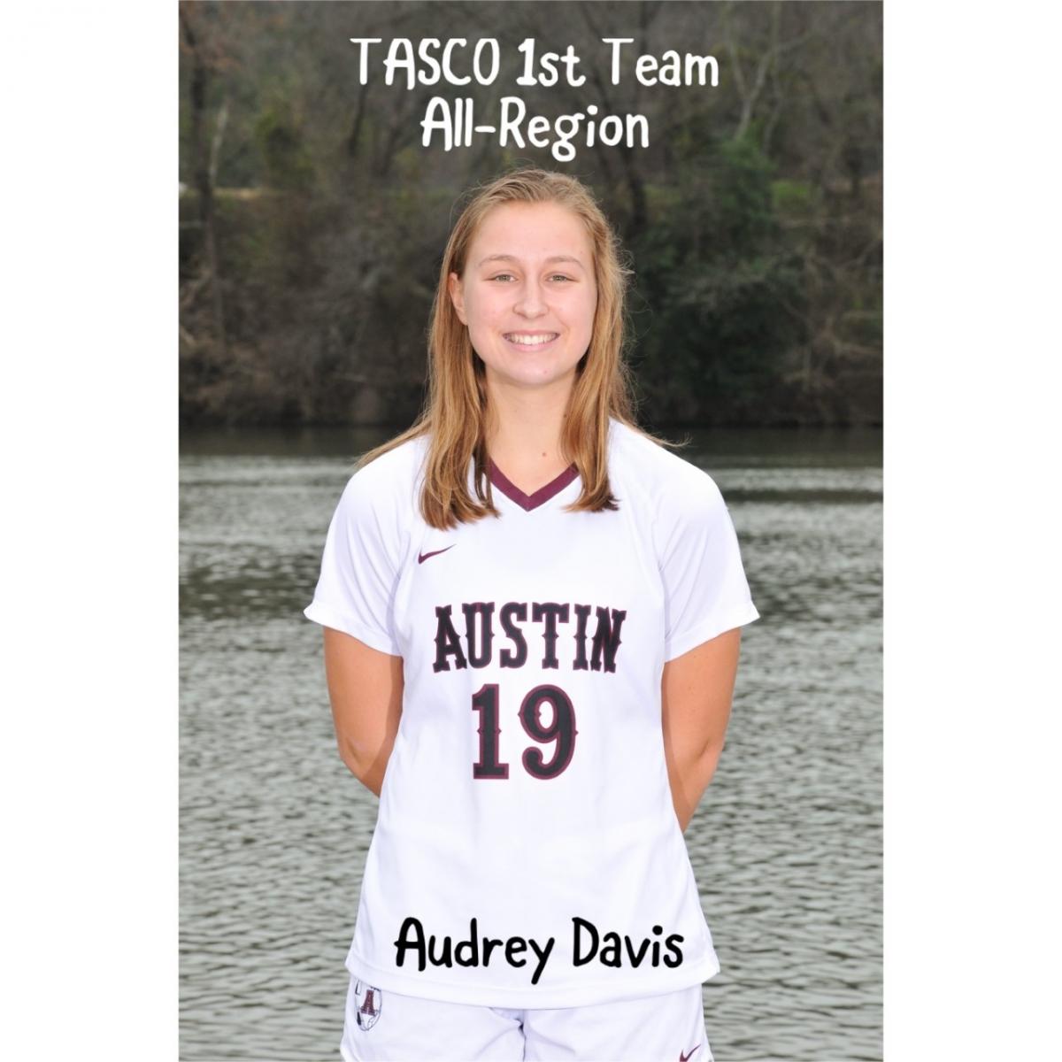 Audrey Davis named to TASCO All-Region Team 