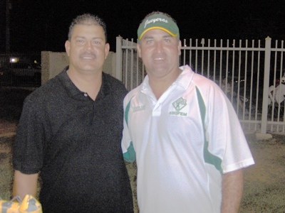 Jos� Vicente Delgado y Charlie Le�n