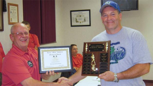 Nagel receives Mike Downes Award
