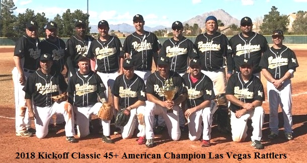 MSBL Las Vegas Kickoff Classic - Men's Senior Baseball league