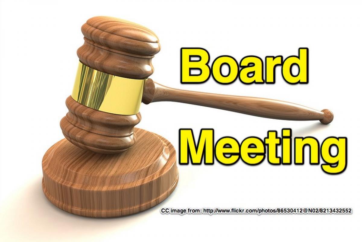 October Board Meeting!