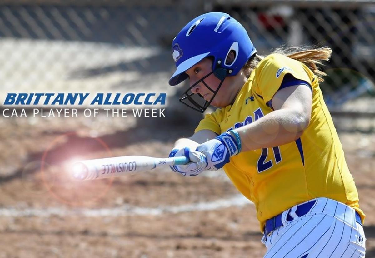 Brittany Allocca Named CAA Player of the Week