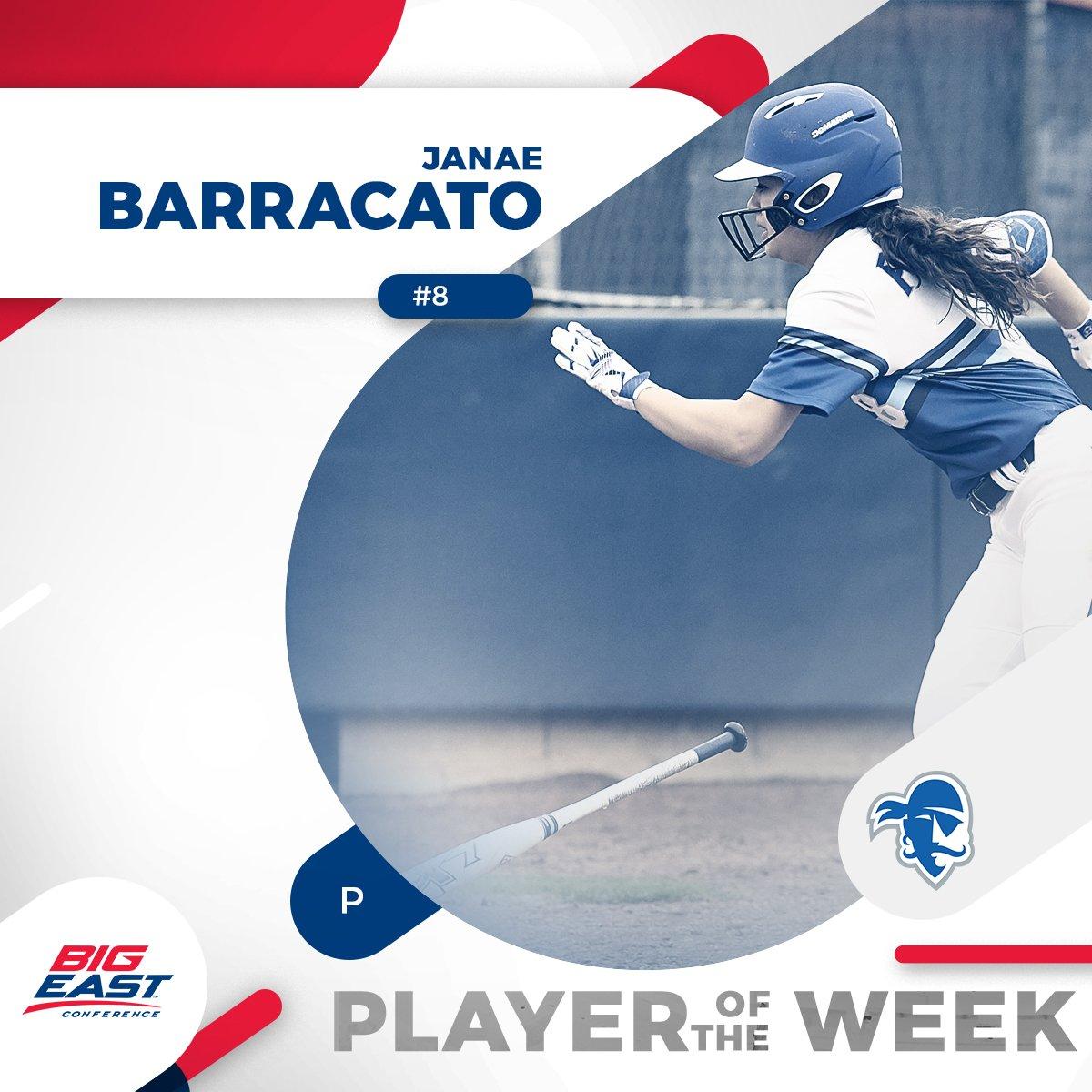 Janae Barracato Big East Player of the week