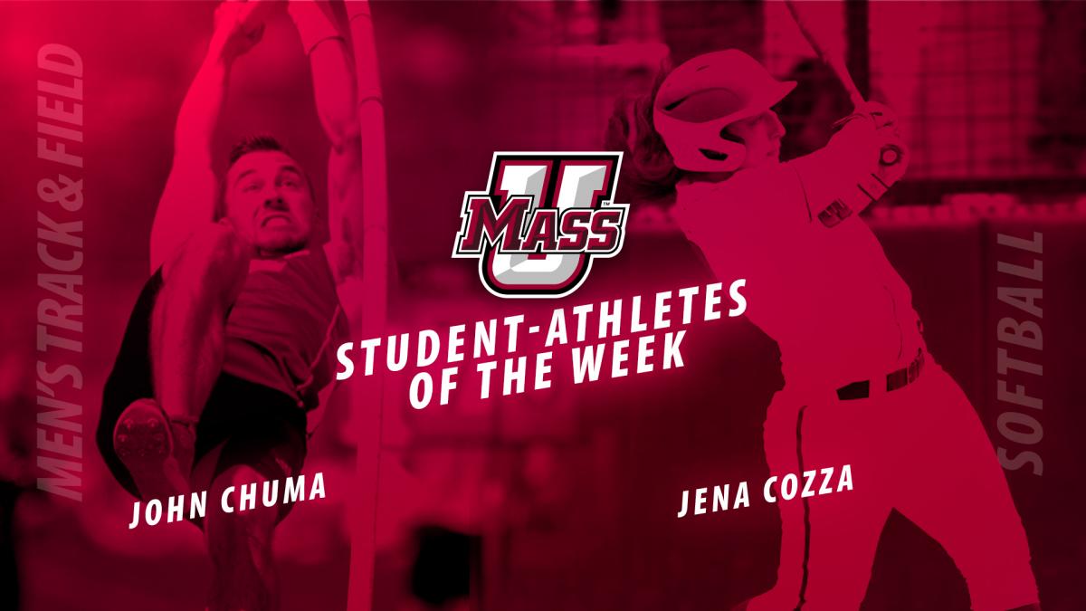 Cozza Named UMass Student-Athletes Of the Week