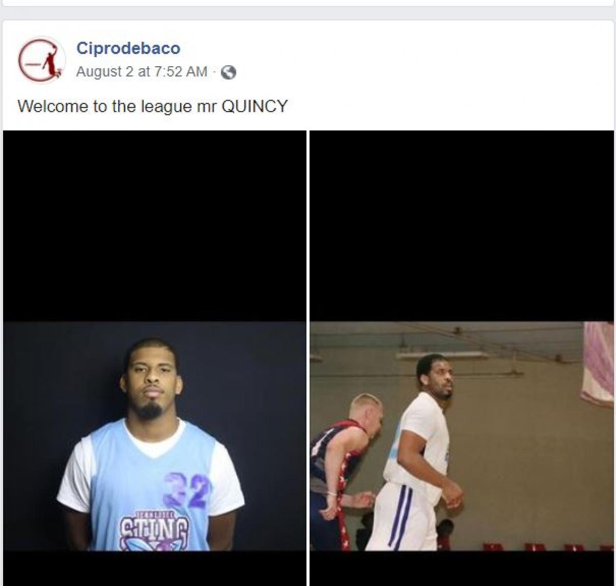 Quincy Jones signs with the Ciprodebaco League in Mexico