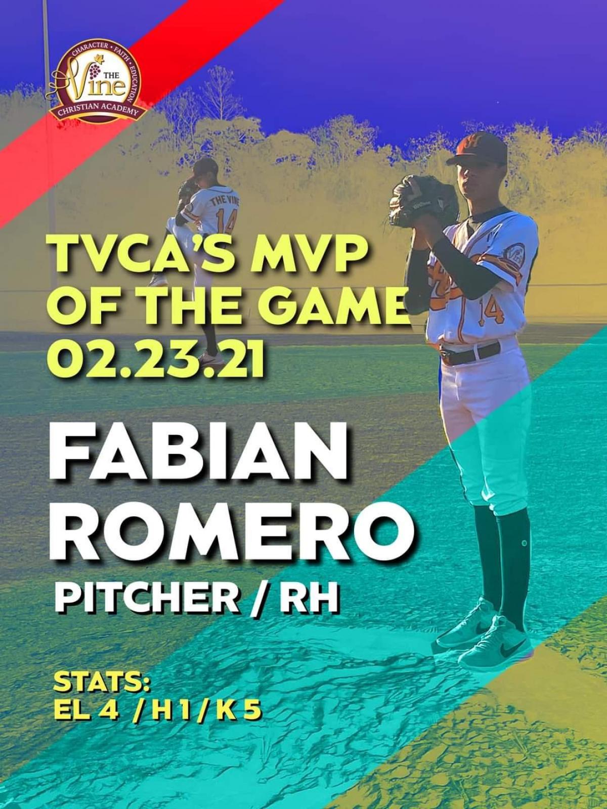 Player of the Week  (02/23/2021)