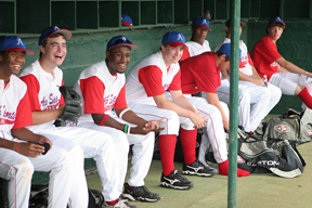 Team having some pregame fun at CBU