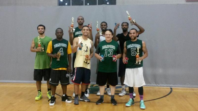 Bball Masters Winter 2014 B League Champions (The Powerade Team)