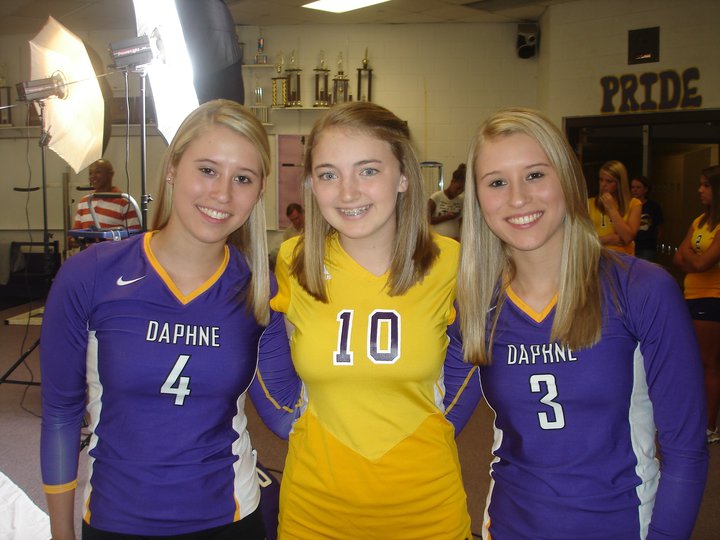 Krista, Katherine, and Kayla
