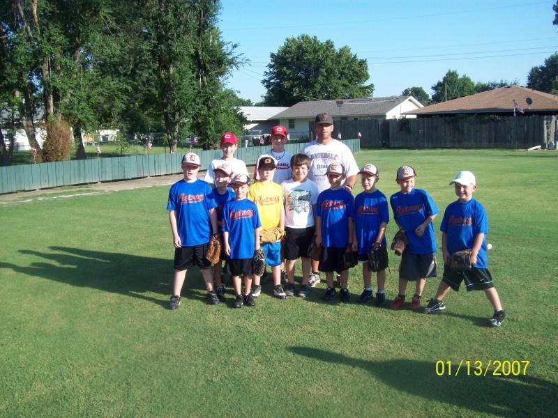 2010 Baseball Camp at Astro Field with Head Coach of Western Junior College Kurt Russell