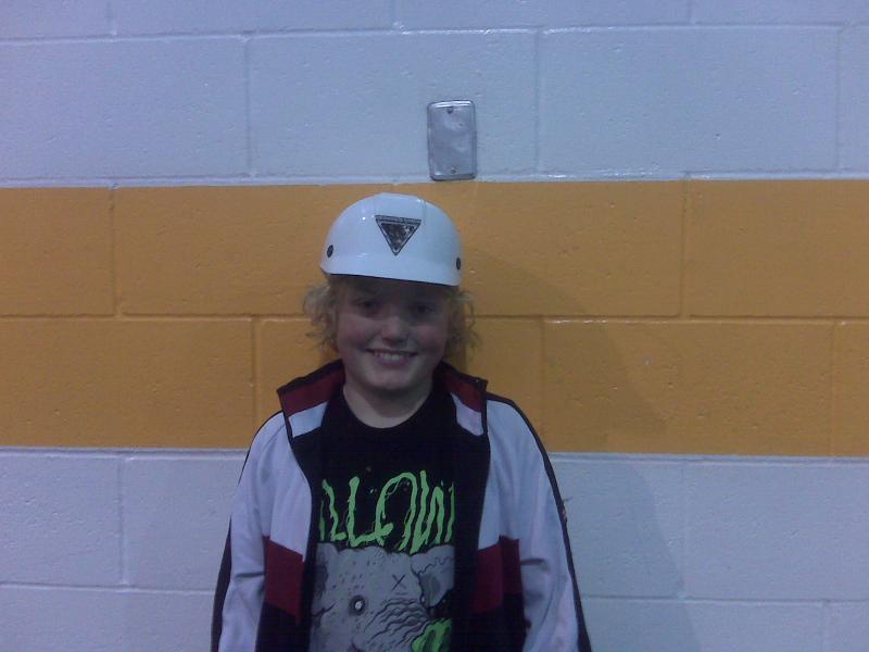 Today's Hard Hat Winner.  Way to go Mitchell