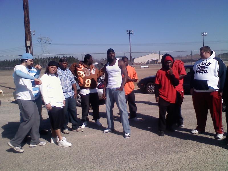 Right before the scrimage game against the Waycross Firebirds